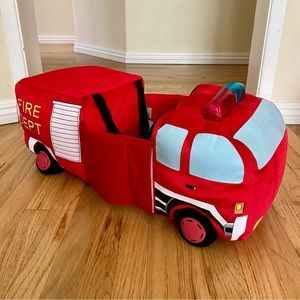 🚒 Plush Fire Truck Costume by “I Want to Be . . .” Sz. 3-7y